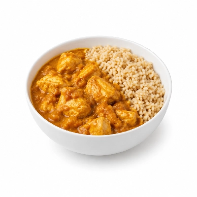 Food 4 Fitness Mild Mango Chicken Curry Brown Rice 250g