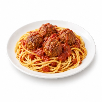 Food 4 Fitness Nonnas Italian Spaghetti and Meatballs Gluten Free 350g