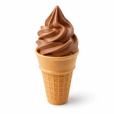 Fosters Freeze Ice Cream Chocolate Soft Serve Cone Junior