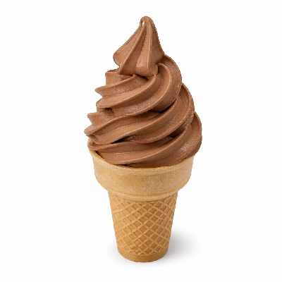 Fosters Freeze Ice Cream Chocolate Soft Serve Cone Small