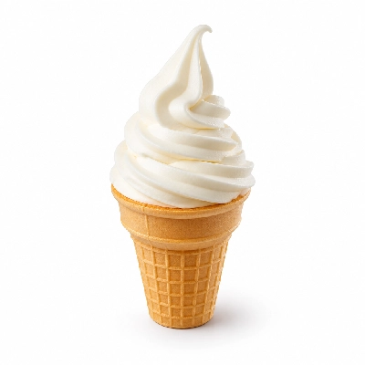 Fosters Freeze Ice Cream Vanilla Soft Serve Cone Junior
