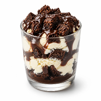 Fosters Freeze Parfaits Hot Fudge Brownie