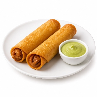 Fosters Freeze Sides Other Taquitos (2) with Avocado Sauce