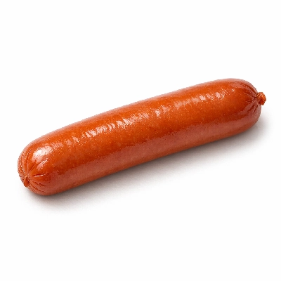 Frankfurter meat heated