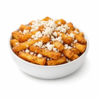 French Fries with Feta Cheese