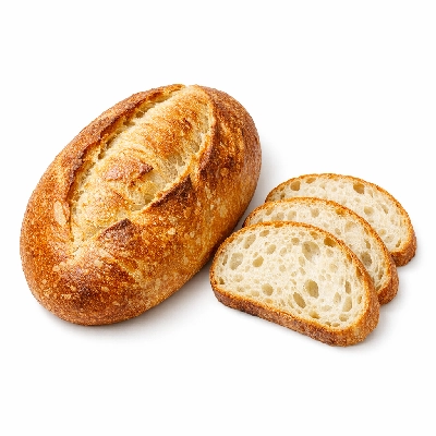 French vienna or sourdough bread