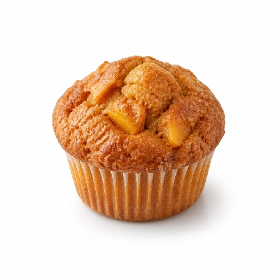 Fresh Choice Bakery Peach Cinnamon Muffin