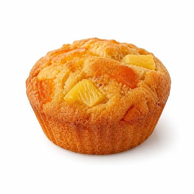 Fresh Choice Bakery Pineapple Apricot Muffin