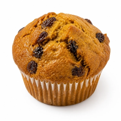 Fresh Choice Bakery Pumpkin Raisin Muffin