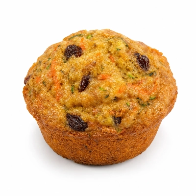 Fresh Choice Bakery Zucchini Carrot & Raisin Muffin