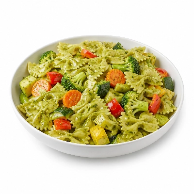 Fresh Choice Bowtie Pesto Primavera Oven-Baked Pasta