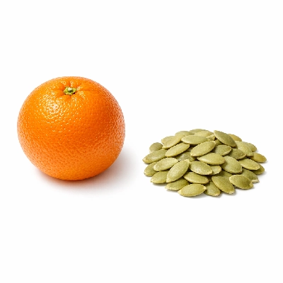 Fresh Orange & Pumpkin Seeds