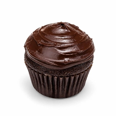 FRESHdirect Bakery Double-Dipped Chocolate Cupcakes