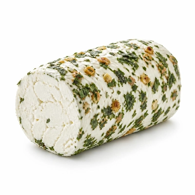 FRESHdirect Chavrie Cheese Packaged Basil & Roasted Garlic Goat