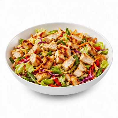 FRESHdirect Dairy Lifestyle Foods Asian Salad with Grilled Chicken