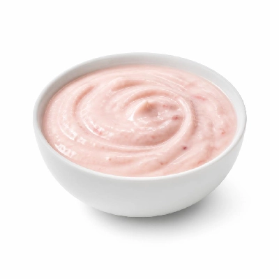 FRESHdirect Dannon Dairy Yogurt Flavored Creamy Fruit Blends Strawberry Straw-Banana Peach