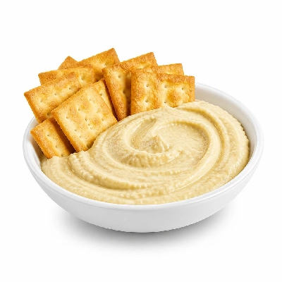 FRESHdirect Deli Tribe All Natural Hummus & Crackers Roasted Garlic