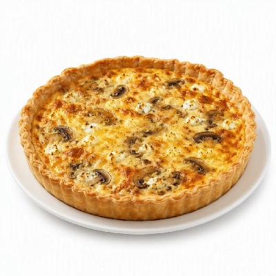 FRESHdirect Deli Wild Mushroom & Goat Cheese Quiche