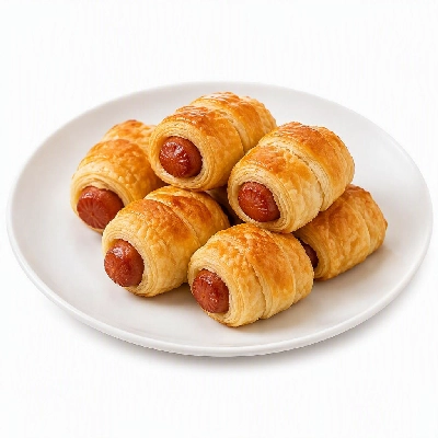 FRESHdirect Heat & Eat Beef Franks in Blankets Frozen