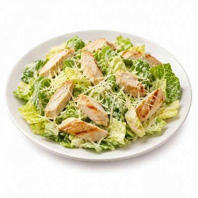 FRESHdirect Heat & Eat Caesar Salad with Chicken (Raised without Antibiotics) Dressing