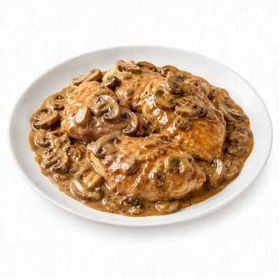 FRESHdirect Heat & Eat Chicken (Raised without Antibiotics) Mushroom Marsala Sauce