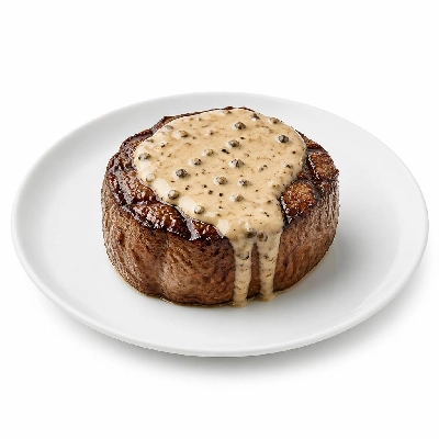 FRESHdirect Heat & Eat Grilled Filet Mignon Creamy Peppercorn Sauce