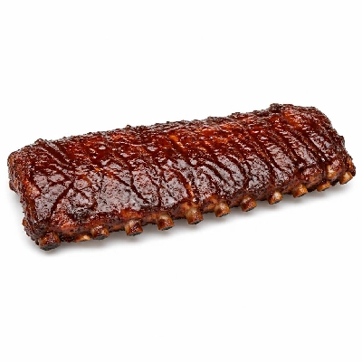 FRESHdirect Heat & Eat Kansas City Barbecued Pork Ribs Full Rack Frozen