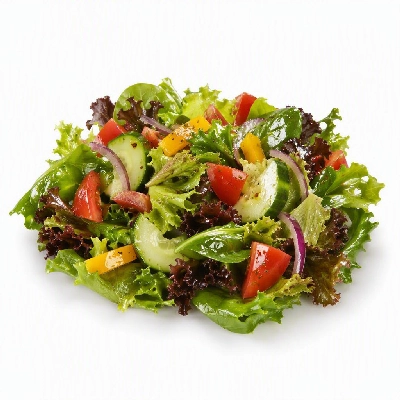 FRESHdirect Heat & Eat Lunch Options Garden Salad with Fat-Free Italian Dressing