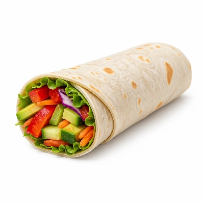FRESHdirect Heat & Eat Lunch Options Veggie Wrap