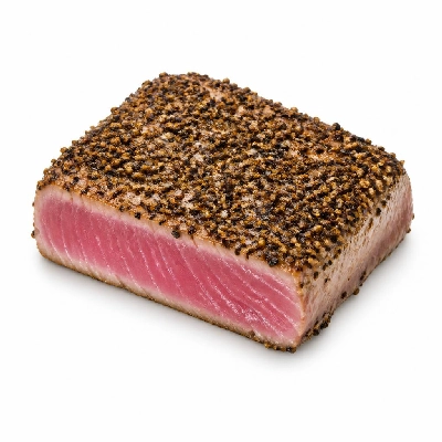 FRESHdirect Heat & Eat Seafood Entrees Coriander Peppercorn Crusted Tuna