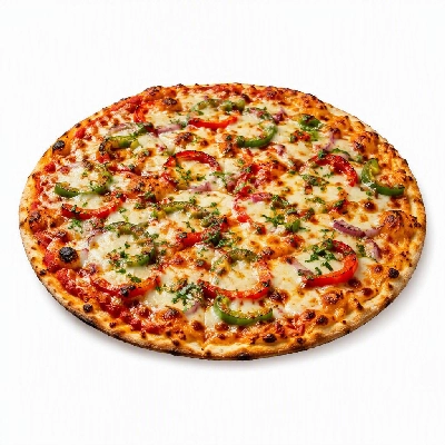 FRESHdirect Heat & Eat Thin-Crust Pizzas Grilled Mediterranean Frozen