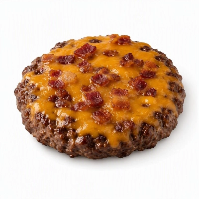 FRESHdirect Meat Chef-Prepped Beef Bacon Cheddar Burgers Frozen
