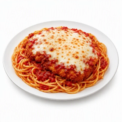 FRESHdirect Presto Italiano Heat & Eat Pasta Entrees Classic Chicken Parmesan Spaghetti