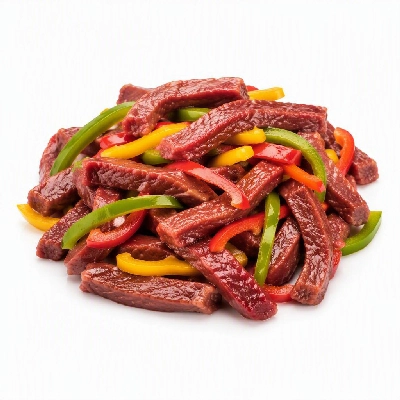 FRESHdirect Ready to Cook Stir-Fry Kits Tri-Tip Beef & Three-Pepper Fajita