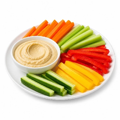 FRESHdirect Ready to Cook Vegetables Dipstix with Hummus