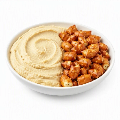 FRESHdirect Sabra Deli To Go Roasted Garlic Hummus with Pretzels