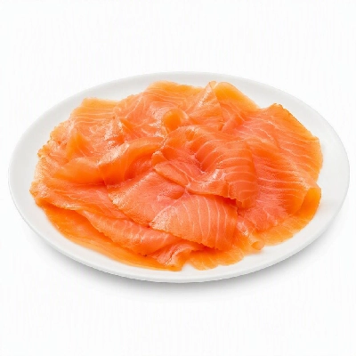 FRESHdirect Saint James Scotch Reserve Deli Gravadlax Sliced Smoked Salmon