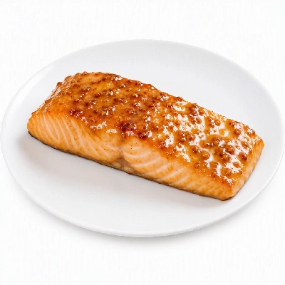 FRESHdirect Seafood Chef-Prepped Fish Salmon on a Cedar Plank with Maple-Mustard Glaze
