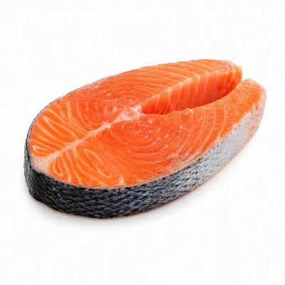 FRESHdirect Seafood Fish Steaks Atlantic Boneless Salmon