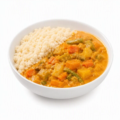 FRESHdirect Tabla 4 Minute Meals South Indian Coconut Vegetable Curry with Suji
