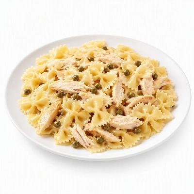 FRESHdirect Terrance Brennan 4 Minute Meals Roasted Chicken Farfalle with Lemon Caper Sauce