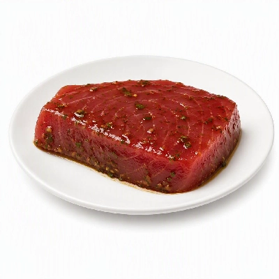 FRESHdirect Terrance Brennan Seafood Fish Steaks Wild Yellowfin Tuna with Provencal Marinade