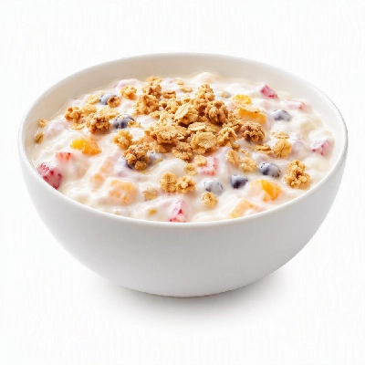 FRESHdirect Yo Crunch Dairy Yogurt Low-Fat Lowfat Mixed Fruit with Granola