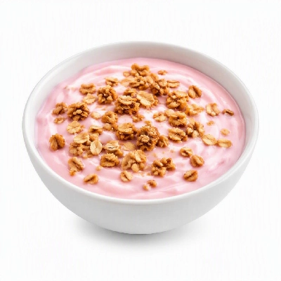 FRESHdirect Yo Crunch Dairy Yogurt Low-Fat Lowfat Raspberry with Granola