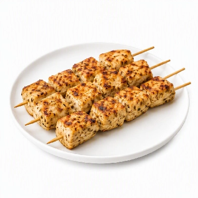 FRESHdirect Yves Dairy Soy Products Meatless Entrees Veggie Lemon Herb Chicken Skewers