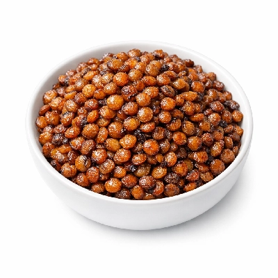 Fried lentils