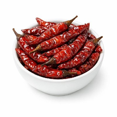 Fried Red Chilies