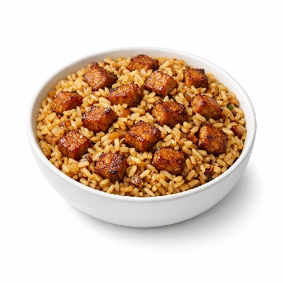 Fried Rice with Tempeh