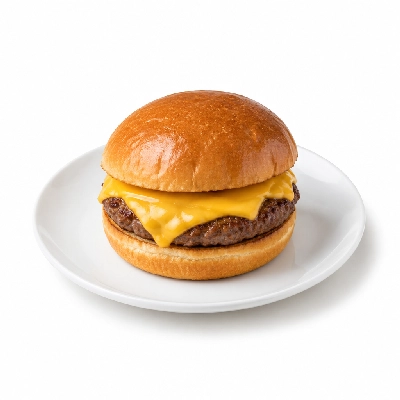 Friendly's Big Beef Burgers All American with Cheese