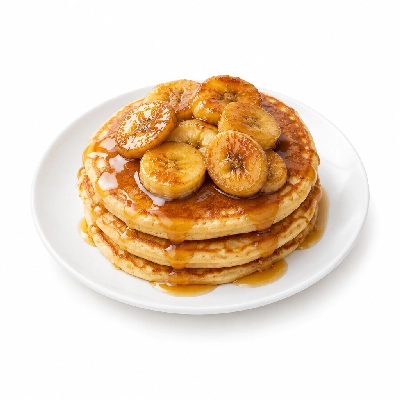 Friendly's Breakfast Classics Bananas Foster Pancakes